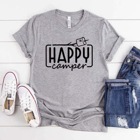 Happy Camper Marshmallow T-Shirt