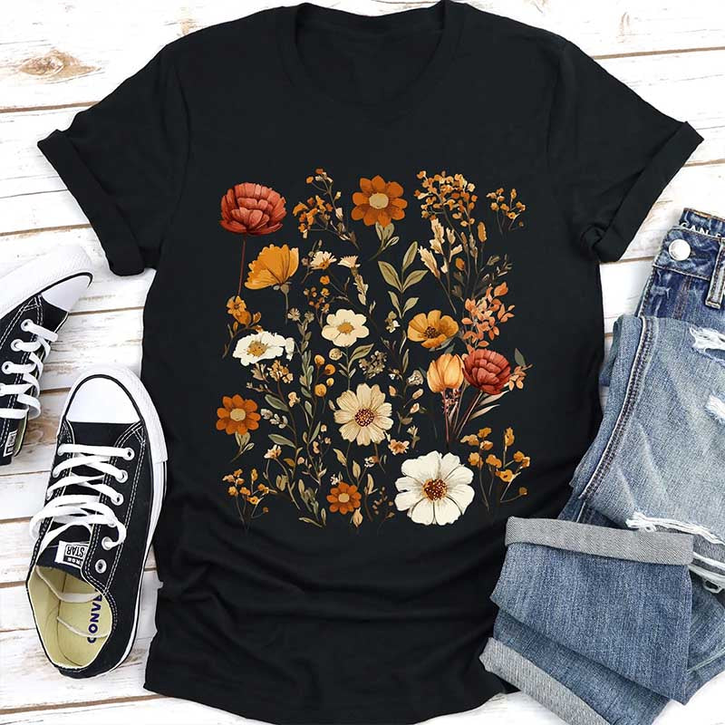 Vintage Cottagecore Nature Botanical T-Shirt
