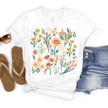 Wild Flowers Best Friend Mom T-Shirt