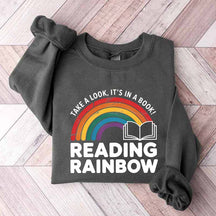 Take a Look It's in a Book Sweatshirt