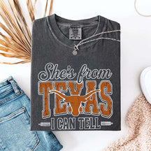 Comfort Colors She's From Texas T-Shirt