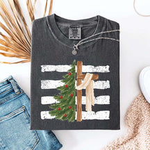 Christmas Tree Cross Faith T-Shirt
