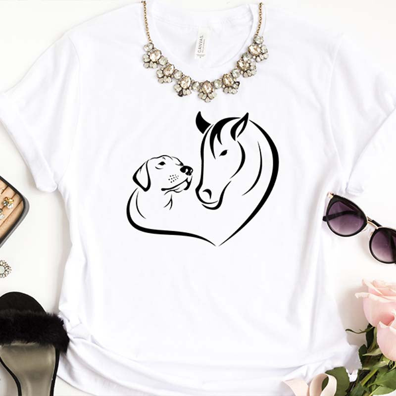 Horse Dog Lover T-Shirt