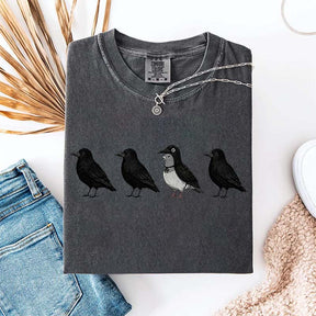 Funny Crow Pigeon T-Shirt