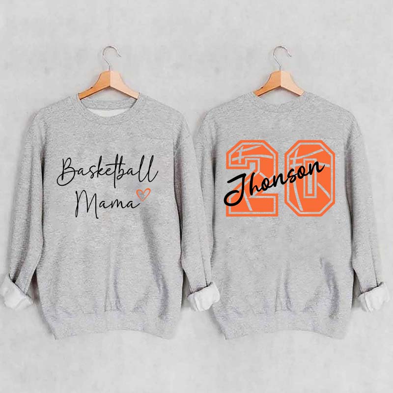 Custom Basketball Mom Love Sweatshirt