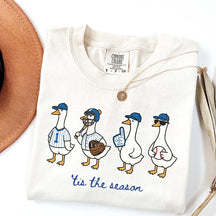 Funny Goose Game Day Baseball T-Shirt