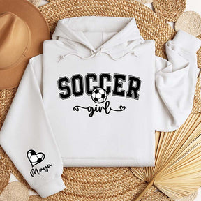 Custom Soccer Girl Hoodie