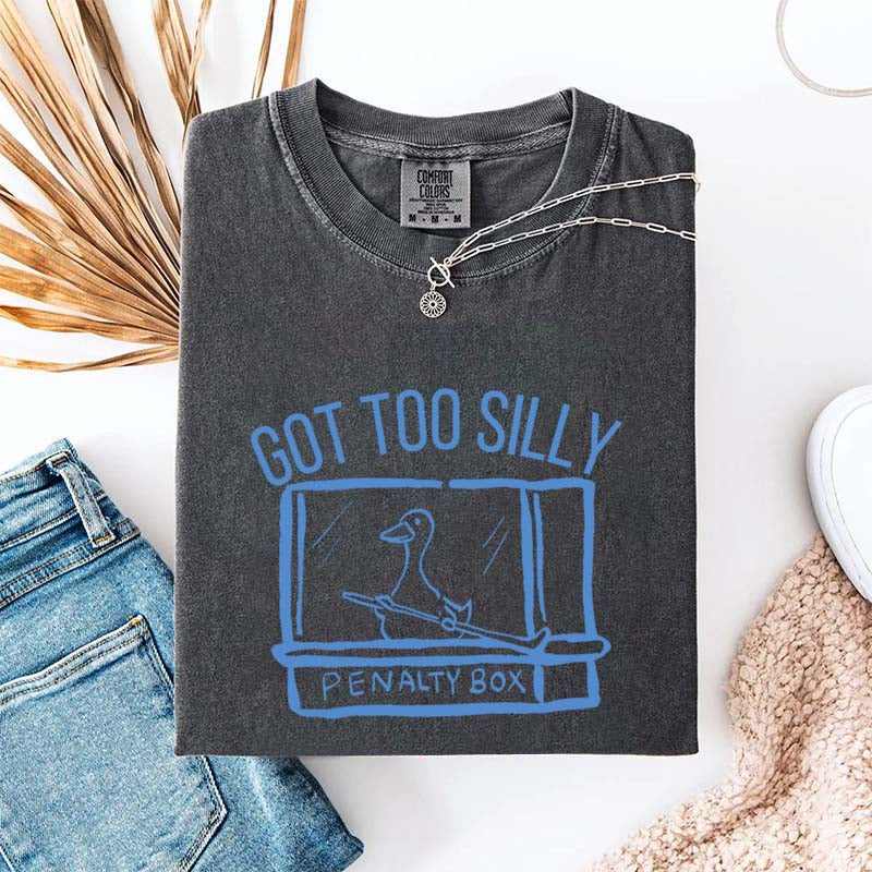 Hockey Got Too Silly Penalty Box T-Shirt