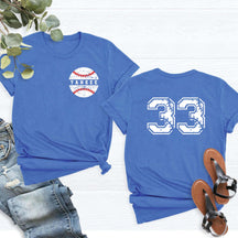 Personalized baseball Number & Name T-Shirt