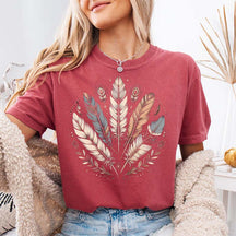 Boho Feather Bohemian T-Shirt