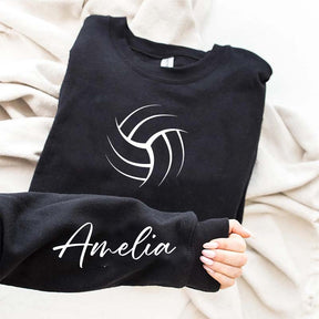 Personalized Volleyball Player Sweatshirt