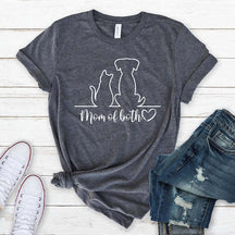 Mom Of Both Dog And Cat T-Shirt