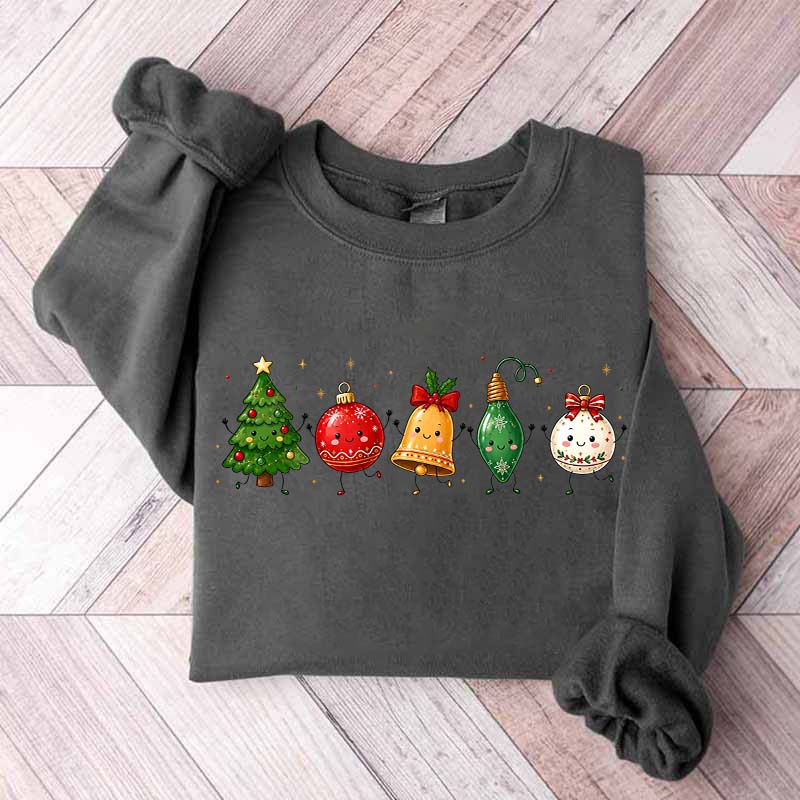 Cute Christmas Xmas Tree Sweatshirt