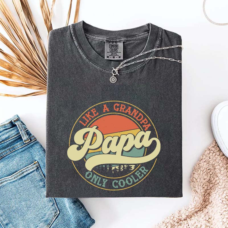 Retro Comfort Cool Papa T-Shirt
