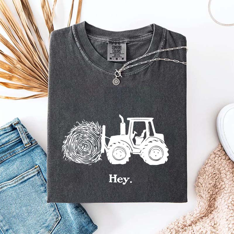 Funny Tractor Hay Pun T-Shirt