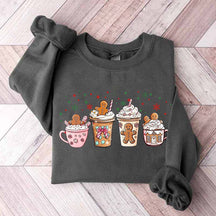 Gingerbread Christmas Coffee Cute Sweatshirt