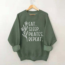 Floral Pilates Instructor Sweatshirt