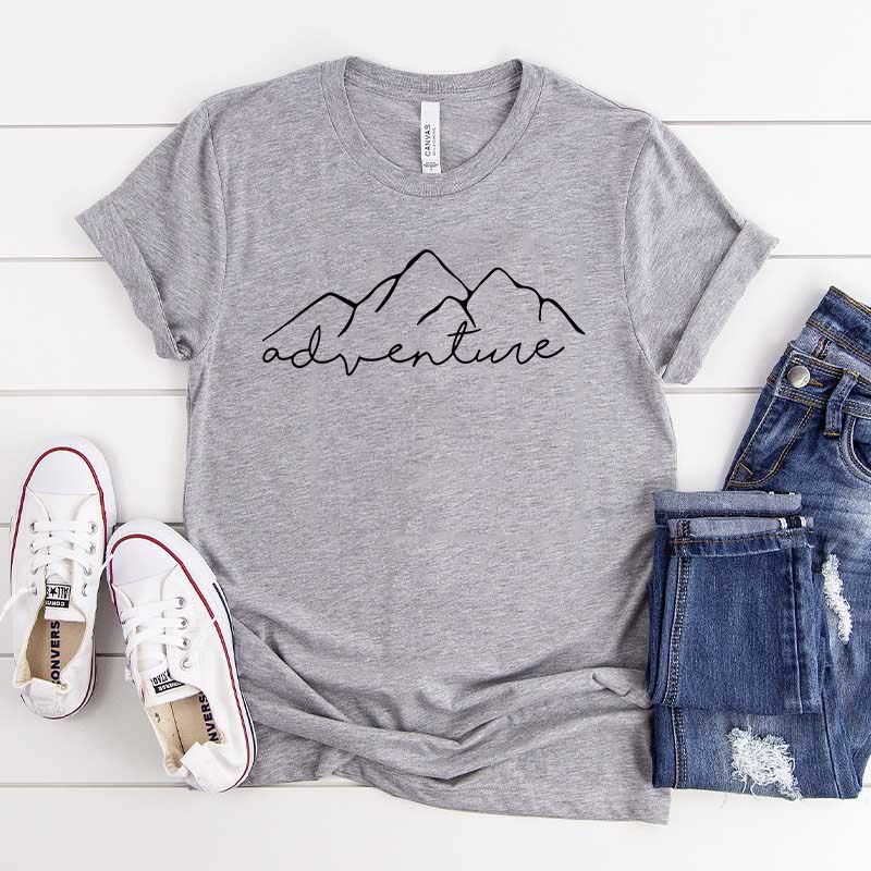 Mountain Adventure Workout T-Shirt