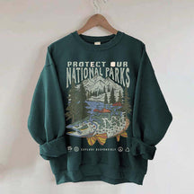 90s National Parks Granola Girl Sweatshirt