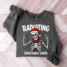 Radiating Christmas Cheer Sweatshirt