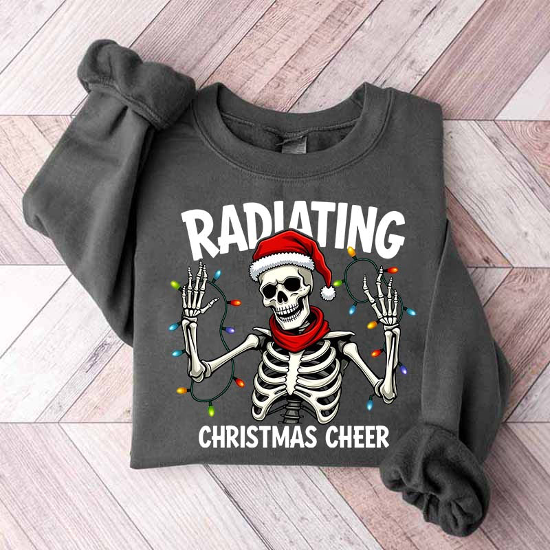 Radiating Christmas Cheer Sweatshirt