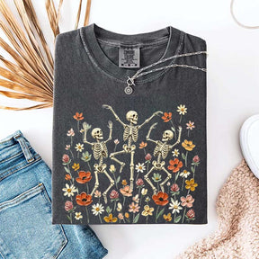 Comfort Colors Skeleton Dancing Spooky Season T-Shirt