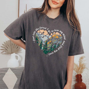 omfort Colors Women Hiking Camping T-Shirt