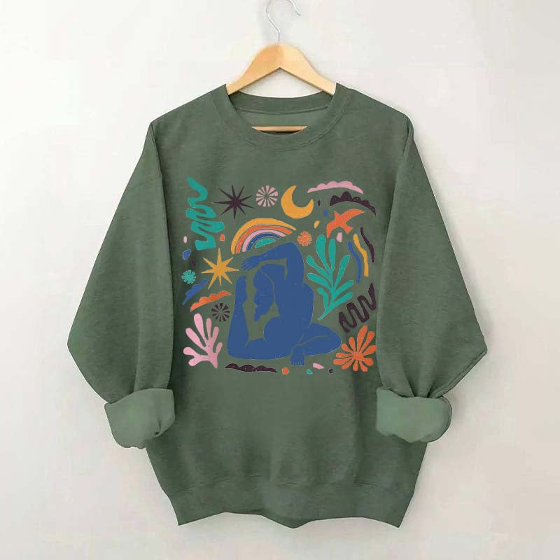 Yoga Mindful Meditation Sweatshirt
