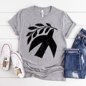 Boho Peace Bird T-Shirt