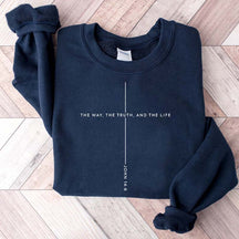 Faith Christmas The Way the Truth The Life Sweatshirt