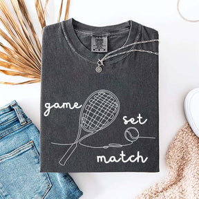 Tennis Game Set Match T-Shirt