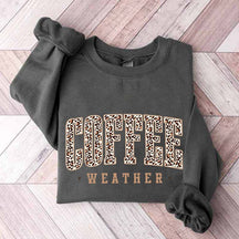 Retro Coffee Weather Lover Sweatshirt