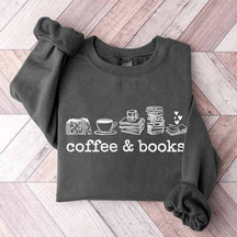 Coffee & Books Booktrovert Sweatshirt