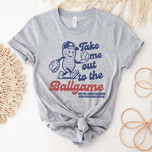 Take Me Out To The Ballgame Retro Summer T-Shirt