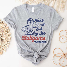 Take Me Out To The Ballgame Retro Summer T-Shirt