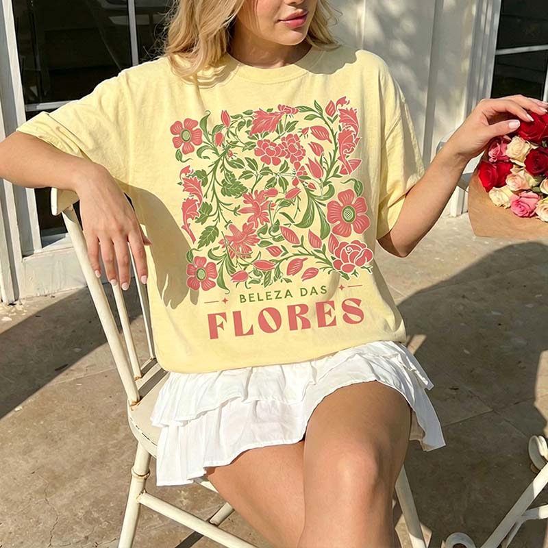 Spring Floral Beauty of The Flowers T-Shirt
