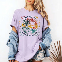Comfort Colors Salt Water And Sun Shine T-Shirt