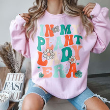 In My Plant Lady Era Lover Mom Sweatshirt