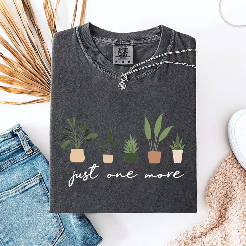 Just One More Botanical T-Shirt