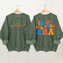 Pilates Era Workout Lover Sweatshrit
