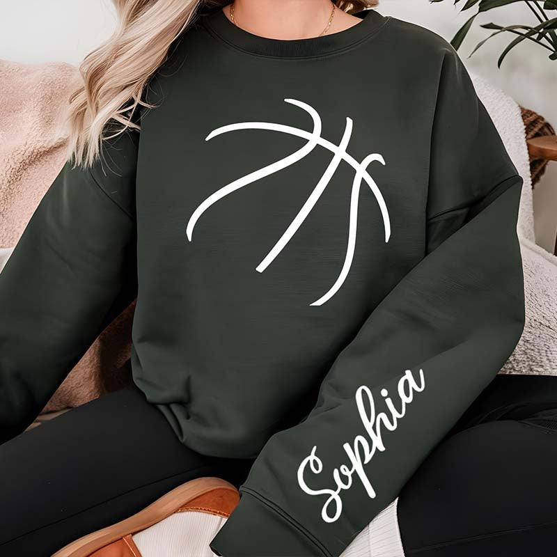 Personalized Basketball Sweatshirt