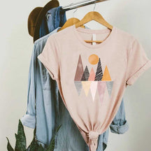 Geometric Minimalist Art T-Shirt