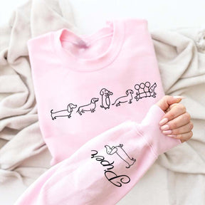 Personalized Dachshund Mom Sweatshirt