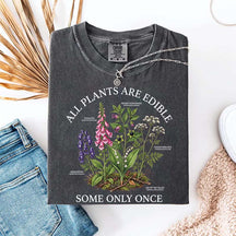 Dark Academia All Plants Are Edible Some Only Once Cute T-Shirt