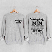 Volleyball Mom Sports Gifts Sweatshirt