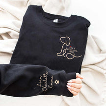 Personalized Pet Name Dog Mom Sweatshirt