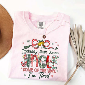 Comfort Colors Funny Christmas Jingle T-Shirt