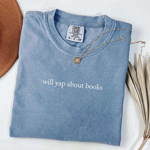 Will Yap About Books T-Shirt