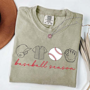Game Day Cut Baseball Season T-Shirt