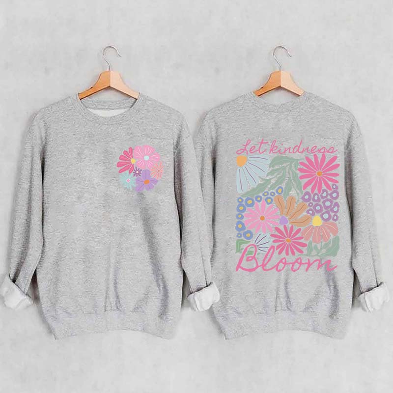 Comfort Colors Wildflower Mental Health Sweatshirt